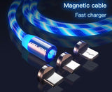 Câble de charge lumineux, universel à rotation de 360°libclic.com