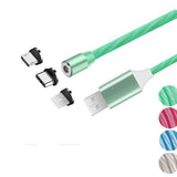 Câble de charge lumineux, universel à rotation de 360°libclic.com