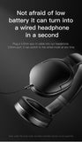 Casque audio Bluetooth 5.0 pliable, sans fil, simple et parfait
