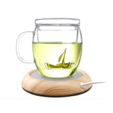 Chauffe tasse USB léger et compact en bois, de haute qualitélibclic.com