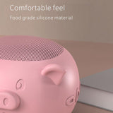 Enceinte Bluetooth Compacte et Puissante en forme de Cochon