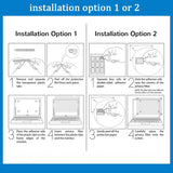 Filtre de confidentialité anti-reflet et anti-lumière bleue pour écran 15.6"