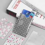Lot de 10 porte-cartes bancaires RFID, alliant la sécurité et le desiglibclic.com