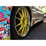 Lot de 50 autocollants décoratifs pour vos tablettes, PC, smartphones. libclic.com