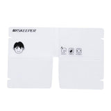 Lot de 6 boîtes de rangement pour masques jetables