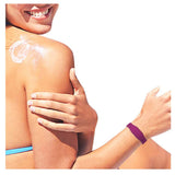 Bracelet silicone distributeur de gel pratique et facile d'utilisation