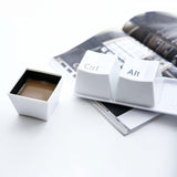 Service pour geek, trois pièces en forme touches de clavier + son plat libclic.com