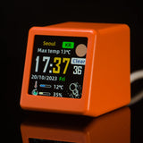 GeekMagic SmallTV Ultra – Horloge météo WiFi avec écran IPS