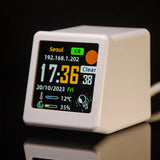 GeekMagic SmallTV Ultra – Horloge météo WiFi avec écran IPS