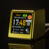 GeekMagic SmallTV Ultra – Horloge météo WiFi avec écran IPS
